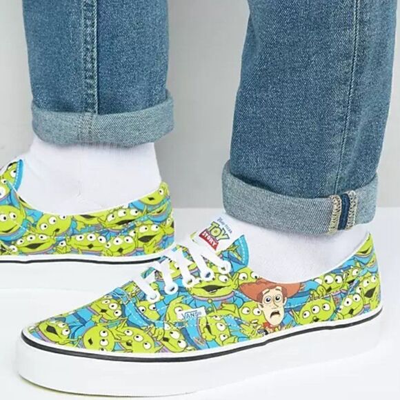 Toy Story X Vans Era 'Aliens' Sneakers M4/W5.5 - Picture 10 of 10